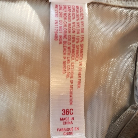 Xhilaration Lace Unlined Lace Balconette Bra - Picture 5 of 5